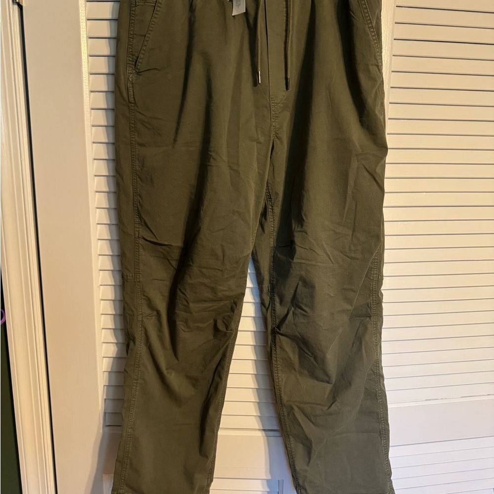 American Eagle Outfitters Men's Dark Green Cargo Pants